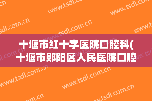 十堰市红十字医院口腔科(十堰市郧阳区人民医院口腔科)