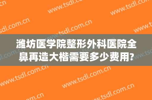 潍坊医学院整形外科医院全鼻再造大楷需要多少费用?有哪些优势?(潍坊鼻子整形)