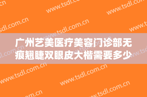 广州艺美医疗美容门诊部无痕翘睫双眼皮大楷需要多少费用?贵不贵?(广州艺美做鼻子做得好吗)