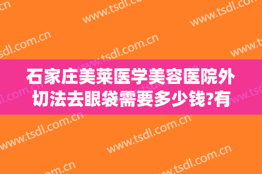 石家庄美莱医学美容医院外切法去眼袋需要多少钱?有哪些优势?(美莱美容整形医院做眼袋)