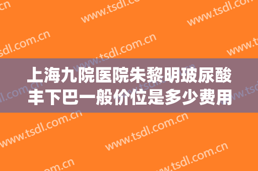 上海九院医院朱黎明玻尿酸丰下巴一般价位是多少费用?好不好?(上海九院整形下巴多少钱)