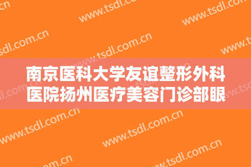 南京医科大学友谊整形外科医院扬州医疗美容门诊部眼睑下垂矫正一般价位是多少钱?贵不贵?