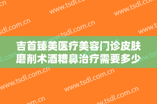 吉首臻美医疗美容门诊皮肤磨削术酒糟鼻治疗需要多少费用?靠谱吗?