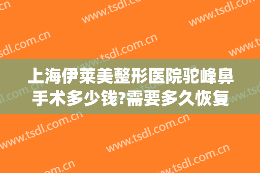 上海伊莱美整形医院驼峰鼻手术多少钱?需要多久恢复?(做驼峰鼻矫正得多少钱)