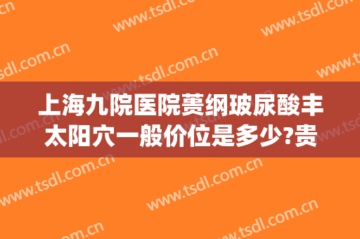 上海九院医院蒉纲玻尿酸丰太阳穴一般价位是多少?贵不贵?(上海九院玻尿酸价目表)