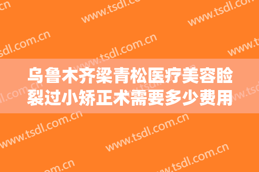 乌鲁木齐梁青松医疗美容睑裂过小矫正术需要多少费用?怎么样?(乌鲁木齐青松整形医院)