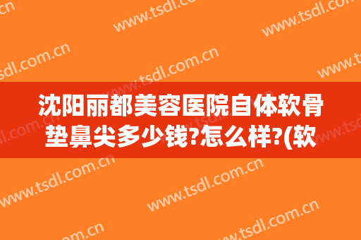 沈阳丽都美容医院自体软骨垫鼻尖多少钱?怎么样?(软骨隆鼻需要多少钱?)