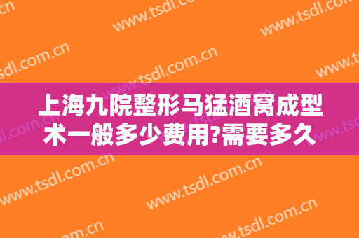 上海九院整形马猛酒窝成型术一般多少费用?需要多久恢复?