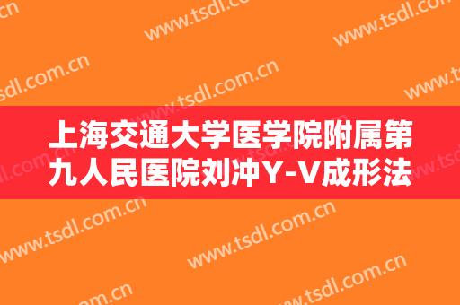 上海交通大学医学院附属第九人民医院刘冲Y-V成形法眉位不正整形一般多少钱?有哪些优势?