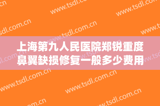 上海第九人民医院郑锐重度鼻翼缺损修复一般多少费用?好不好?(上海第九人民医院鼻翼缩小多少钱)