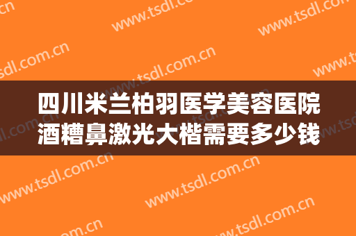 四川米兰柏羽医学美容医院酒糟鼻激光大楷需要多少钱?可靠吗?(米兰柏羽医学美容医院做鼻综合需要多少钱)