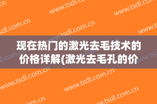 现在热门的激光去毛技术的价格详解(激光去毛孔的价格)