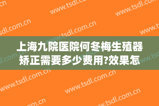 上海九院医院何冬梅生殖器矫正需要多少费用?效果怎么样?(上海九院生殖中心简介)
