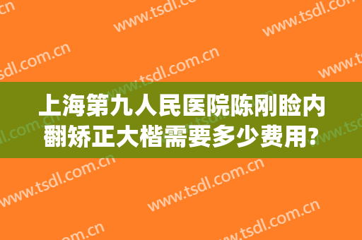 上海第九人民医院陈刚睑内翻矫正大楷需要多少费用?可靠吗?(上海第九人民医院矫正需要多少钱)