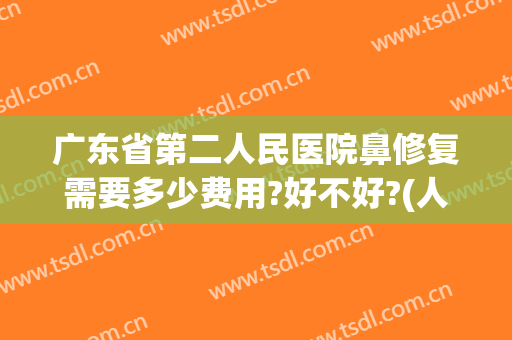 广东省第二人民医院鼻修复需要多少费用?好不好?(人民医院整鼻子多少钱)