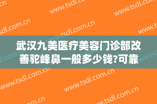武汉九美医疗美容门诊部改善驼峰鼻一般多少钱?可靠吗?(武汉九美医疗美容医院)