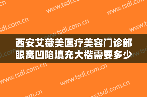 西安艾薇美医疗美容门诊部眼窝凹陷填充大楷需要多少钱?有哪些优势?