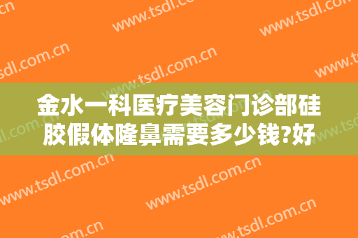 金水一科医疗美容门诊部硅胶假体隆鼻需要多少钱?好不好?