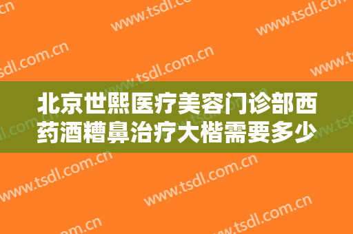 北京世熙医疗美容门诊部西药酒糟鼻治疗大楷需要多少费用?需要多久恢复?