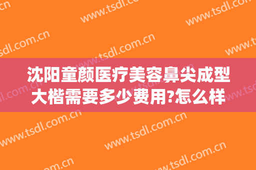 沈阳童颜医疗美容鼻尖成型大楷需要多少费用?怎么样?(沈阳做鼻子一般多少钱)