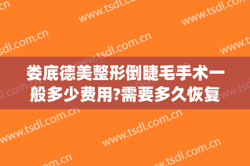 娄底德美整形倒睫毛手术一般多少费用?需要多久恢复?(娄底德美整形医院地址)