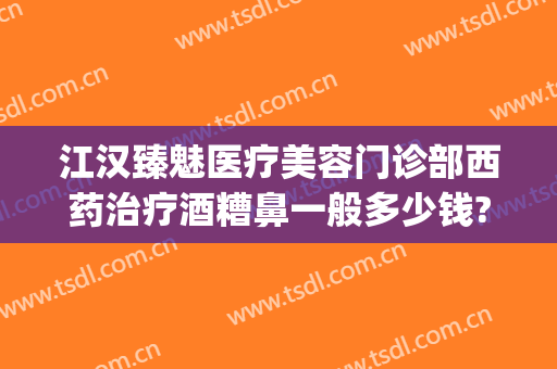 江汉臻魅医疗美容门诊部西药治疗酒糟鼻一般多少钱?贵不贵?(武汉治疗酒糟鼻哪个医院好)