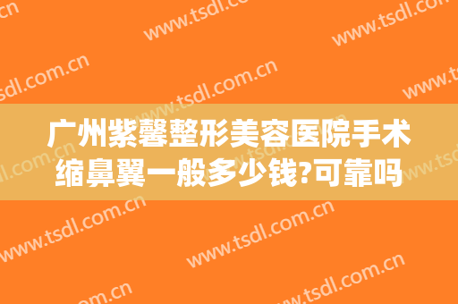 广州紫馨整形美容医院手术缩鼻翼一般多少钱?可靠吗?(紫 馨广州三级外科的鼻子整形医院)