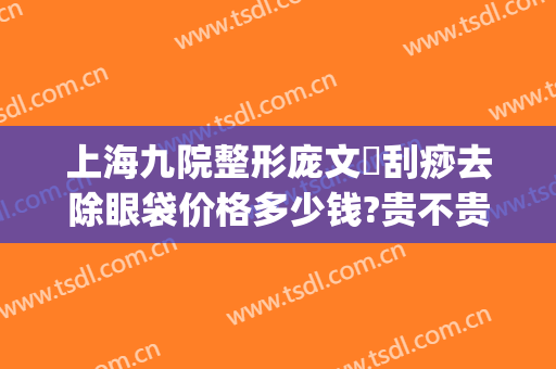 上海九院整形庞文璟刮痧去除眼袋价格多少钱?贵不贵?(上海第九整形美容医院)