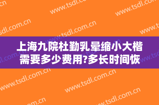上海九院杜勤乳晕缩小大楷需要多少费用?多长时间恢复?