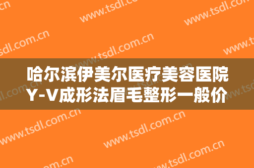 哈尔滨伊美尔医疗美容医院Y-V成形法眉毛整形一般价位是多少?效果怎么样?
