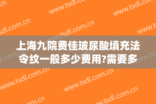上海九院费佳玻尿酸填充法令纹一般多少费用?需要多久恢复?(上海九院玻尿酸填充怎么样)