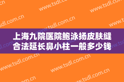 上海九院医院鲍泳扬皮肤缝合法延长鼻小柱一般多少钱?好不好?
