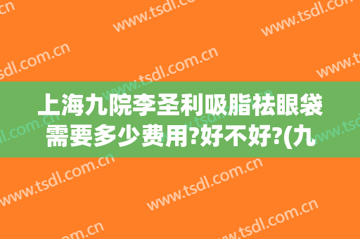 上海九院李圣利吸脂祛眼袋需要多少费用?好不好?(九院李圣利去眼袋多少钱)