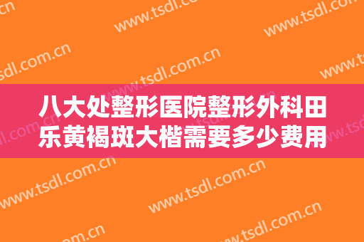 八大处整形医院整形外科田乐黄褐斑大楷需要多少费用?效果怎么样?