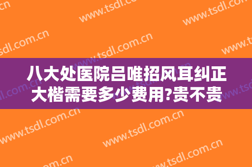 八大处医院吕唯招风耳纠正大楷需要多少费用?贵不贵?