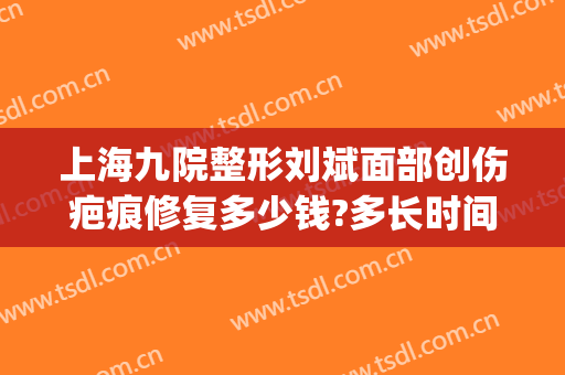 上海九院整形刘斌面部创伤疤痕修复多少钱?多长时间恢复?(上海九院疤痕整形费用)