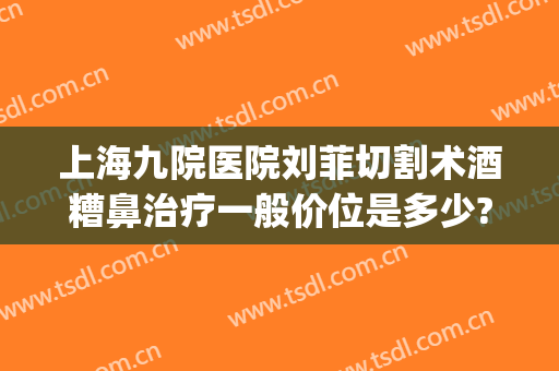 上海九院医院刘菲切割术酒糟鼻治疗一般价位是多少?多长时间恢复?(酒糟鼻手术治疗多少钱)
