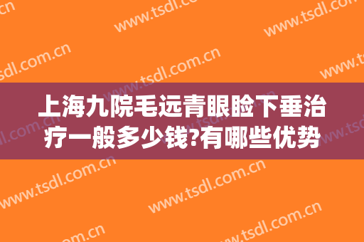 上海九院毛远青眼睑下垂治疗一般多少钱?有哪些优势?(上海九院眼睑下垂手术费用)