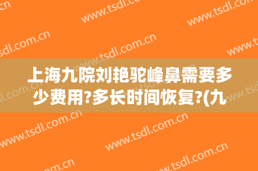 上海九院刘艳驼峰鼻需要多少费用?多长时间恢复?(九院谢峰做鼻子怎么样)
