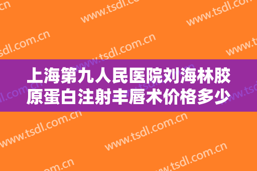 上海第九人民医院刘海林胶原蛋白注射丰唇术价格多少钱?怎么样?
