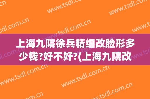 上海九院徐兵精细改脸形多少钱?好不好?(上海九院改脸型专家有哪些)