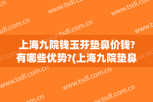 上海九院钱玉芬垫鼻价钱?有哪些优势?(上海九院垫鼻梁价格)