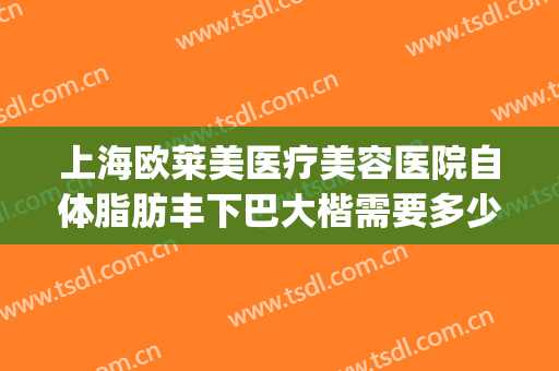 上海欧莱美医疗美容医院自体脂肪丰下巴大楷需要多少钱?贵不贵?(上海欧莱美整形)