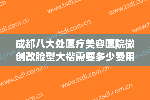 成都八大处医疗美容医院微创改脸型大楷需要多少费用?有哪些优势?(成都医大医院整形口碑怎么样)