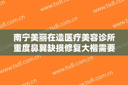 南宁美丽在造医疗美容诊所重度鼻翼缺损修复大楷需要多少费用?需要多久恢复?