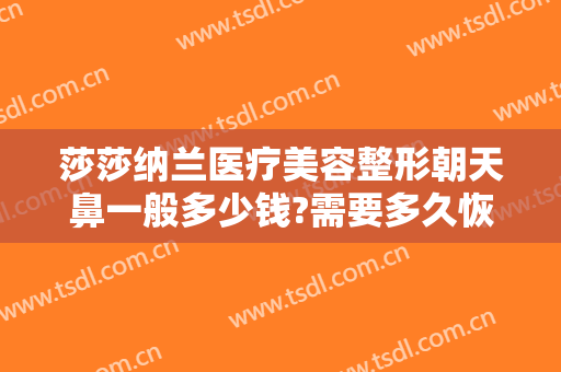 莎莎纳兰医疗美容整形朝天鼻一般多少钱?需要多久恢复?
