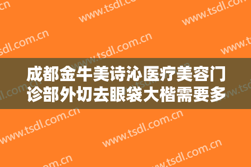 成都金牛美诗沁医疗美容门诊部外切去眼袋大楷需要多少钱?有哪些优势?