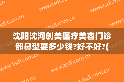 沈阳沈河创美医疗美容门诊部鼻型要多少钱?好不好?(沈阳创美整形怎么样)