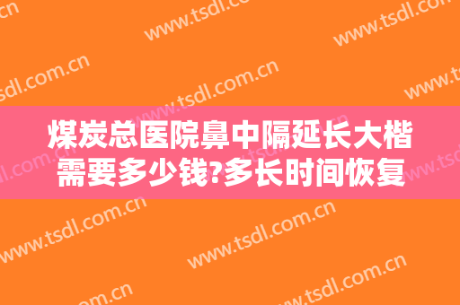 煤炭总医院鼻中隔延长大楷需要多少钱?多长时间恢复?
