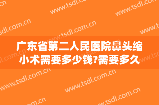 广东省第二人民医院鼻头缩小术需要多少钱?需要多久恢复?(鼻头缩小手术费用大概是多少)